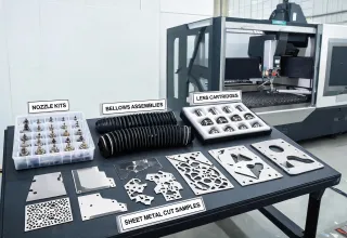 Fiber laser cutting machine supply package